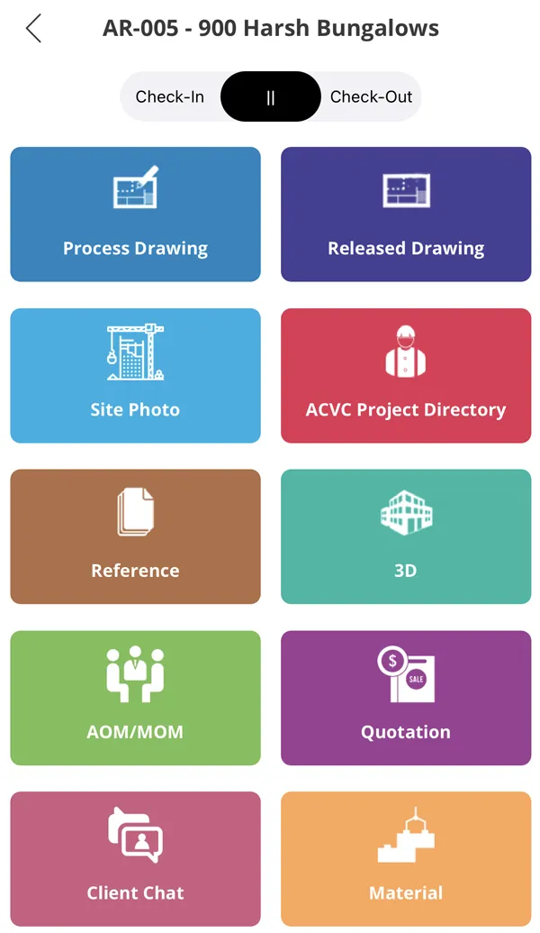 Archezy mobile app site supervision and photo sharing