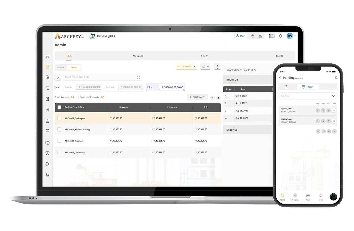 Archezy task management and workflow automation interface